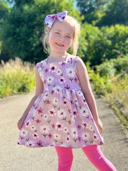 Preview: Modal French Terry Spring Blossoms Altrosa by Swafing von Christiane Zielinski